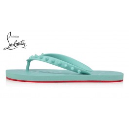 christian louboutin donna flip flops
