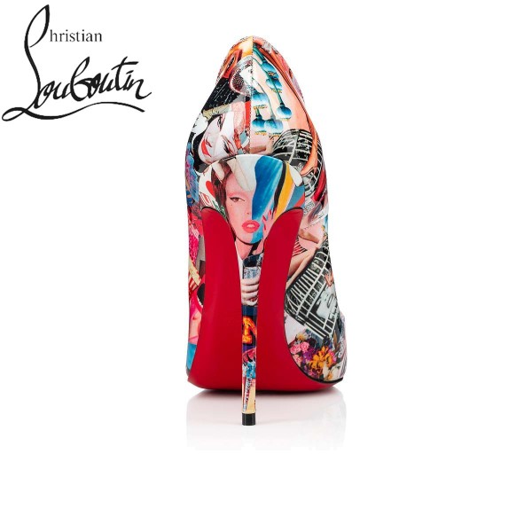 Cheap Christian Louboutin So Kate Pumps Shoes Multi Patent Louboutin Uk Outlet