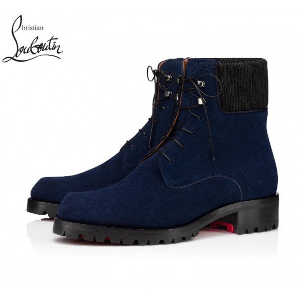 mens blue boots uk