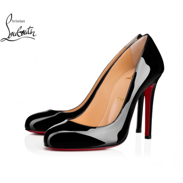 Discount Christian Fifille Pumps - Black Patent Louboutin UK outlet