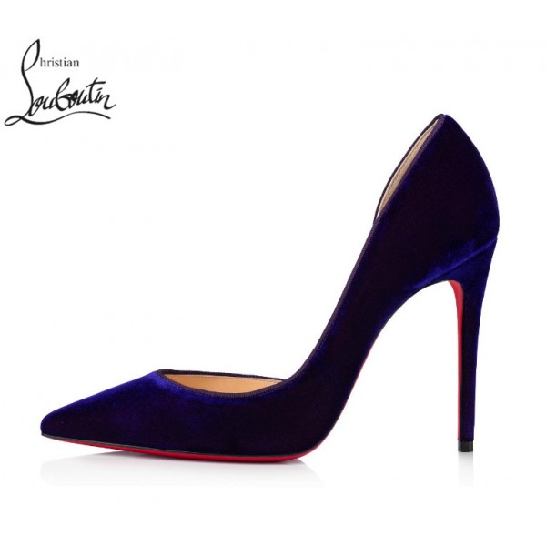 christian louboutin blue heels