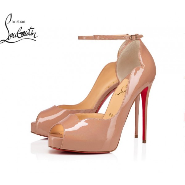 NUDE PATENT LEATHER, Louboutin UK sale